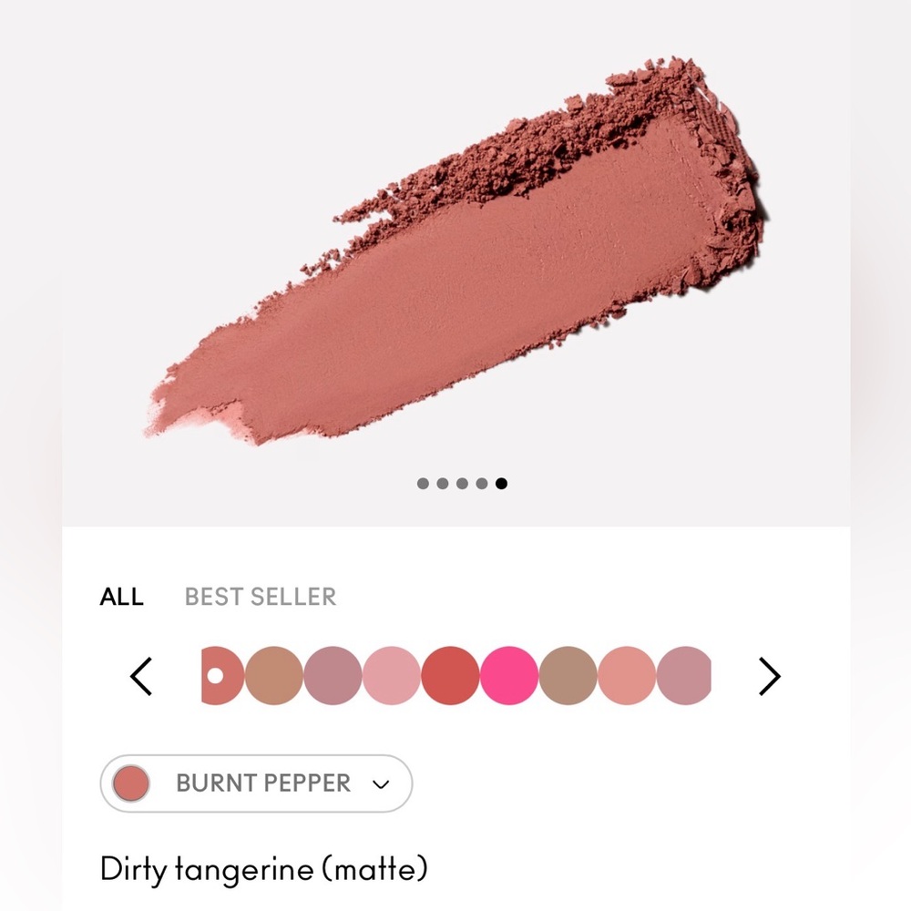 NIB MAC Powder Blush in Burnt Pepper Full Size - Picture 6 of 7